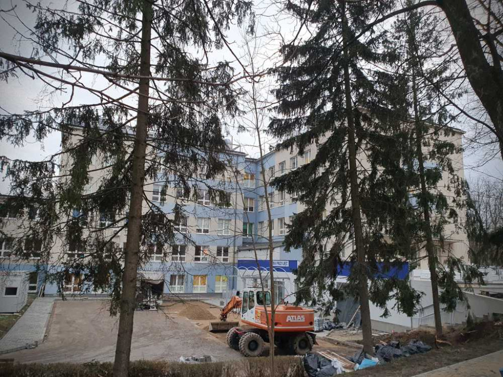 Hrubieszów: Rozbudowa izby przyjęć hrubieszowskiego szpitala [ZDJĘCIA]
