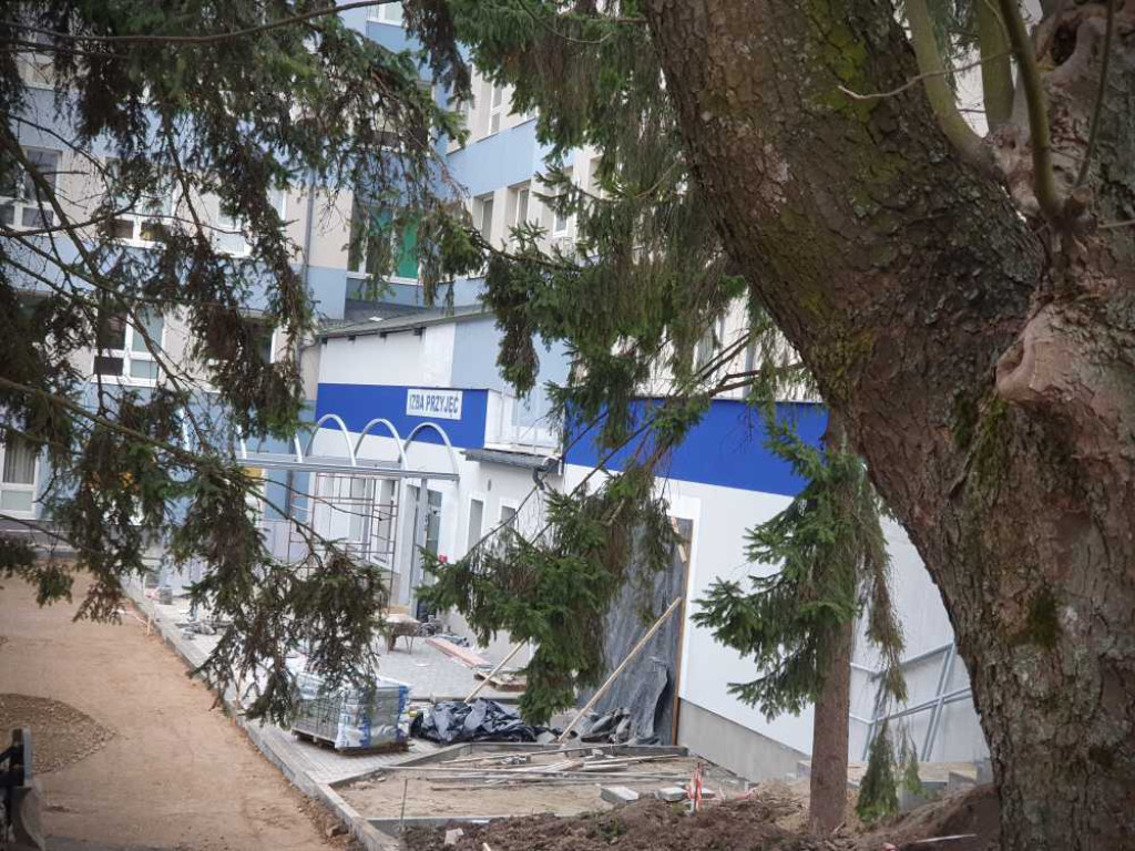 Hrubieszów: Rozbudowa izby przyjęć hrubieszowskiego szpitala [ZDJĘCIA]