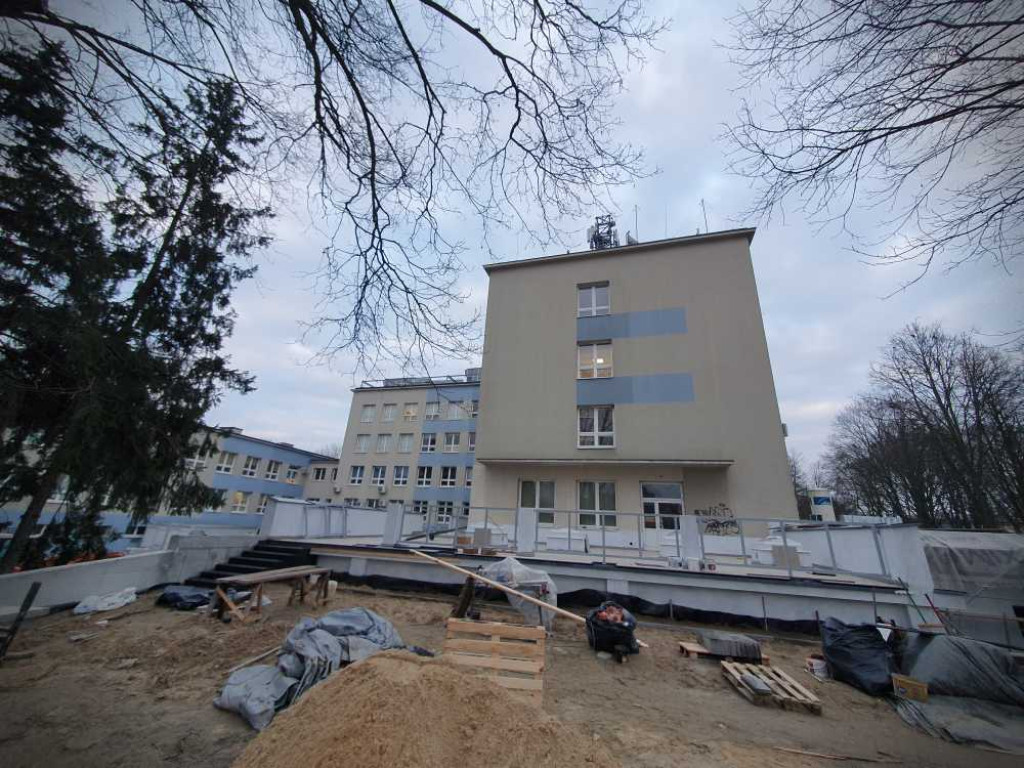 Hrubieszów: Rozbudowa izby przyjęć hrubieszowskiego szpitala [ZDJĘCIA]