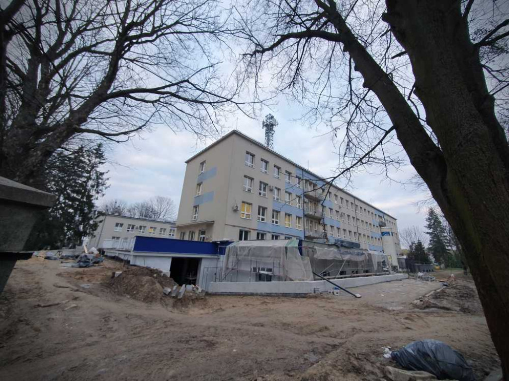 Hrubieszów: Rozbudowa izby przyjęć hrubieszowskiego szpitala [ZDJĘCIA]