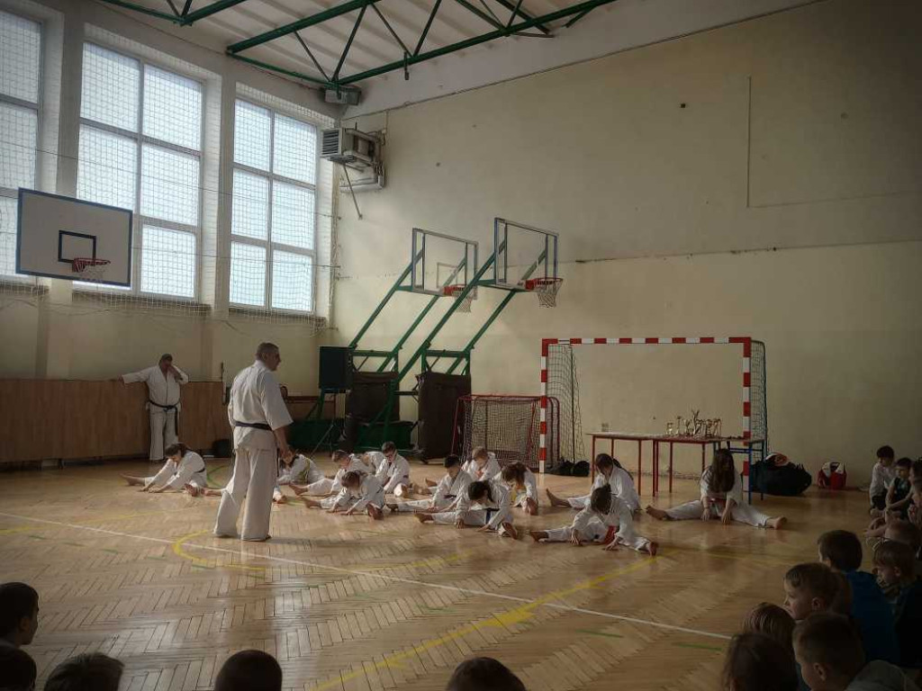 Pokaz karate w hrubieszowskiej Trójce [ZDJĘCIA]