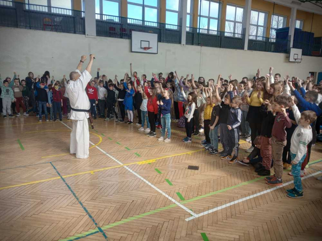 Pokaz karate w hrubieszowskiej Trójce [ZDJĘCIA]