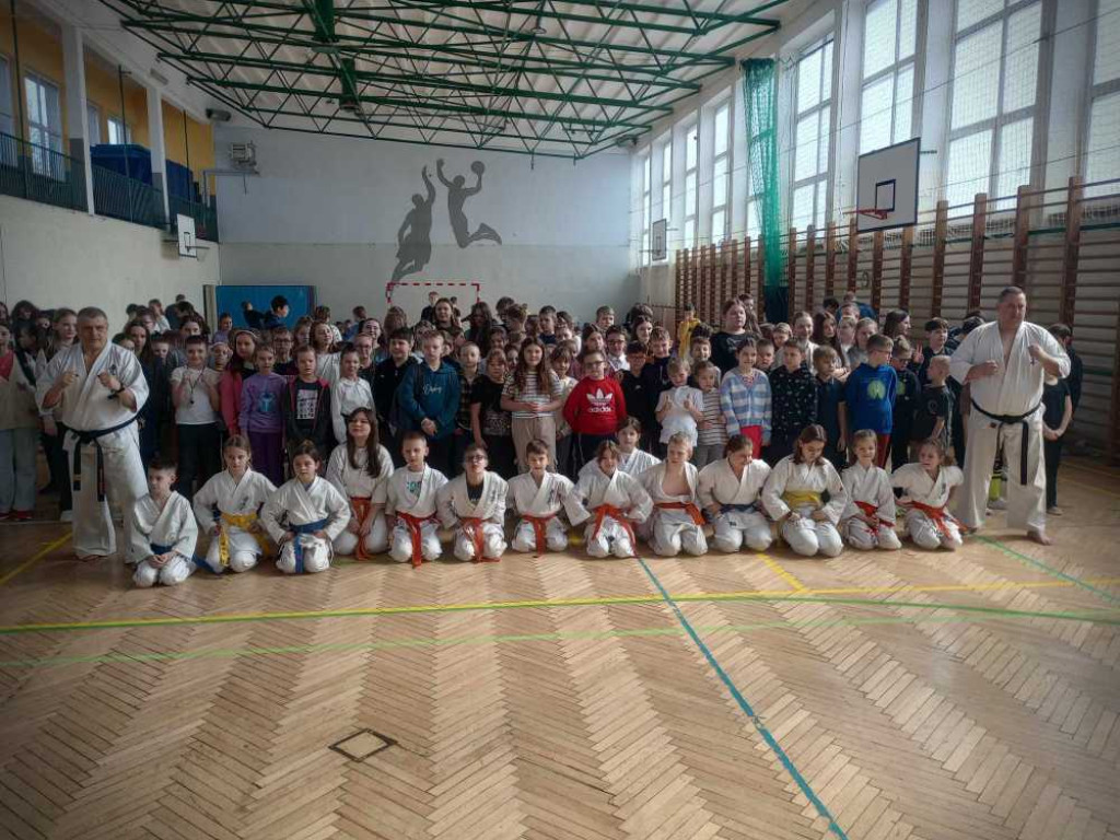 Pokaz karate w hrubieszowskiej Trójce [ZDJĘCIA]