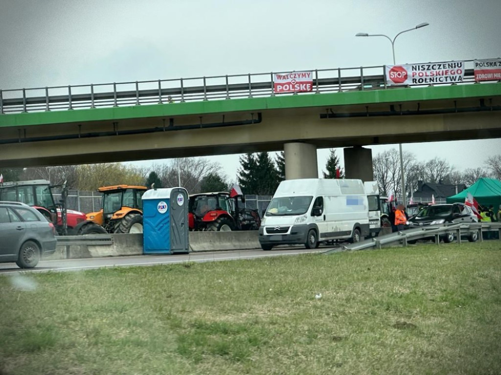 Rolnicze protesty [ZDJĘCIA]
