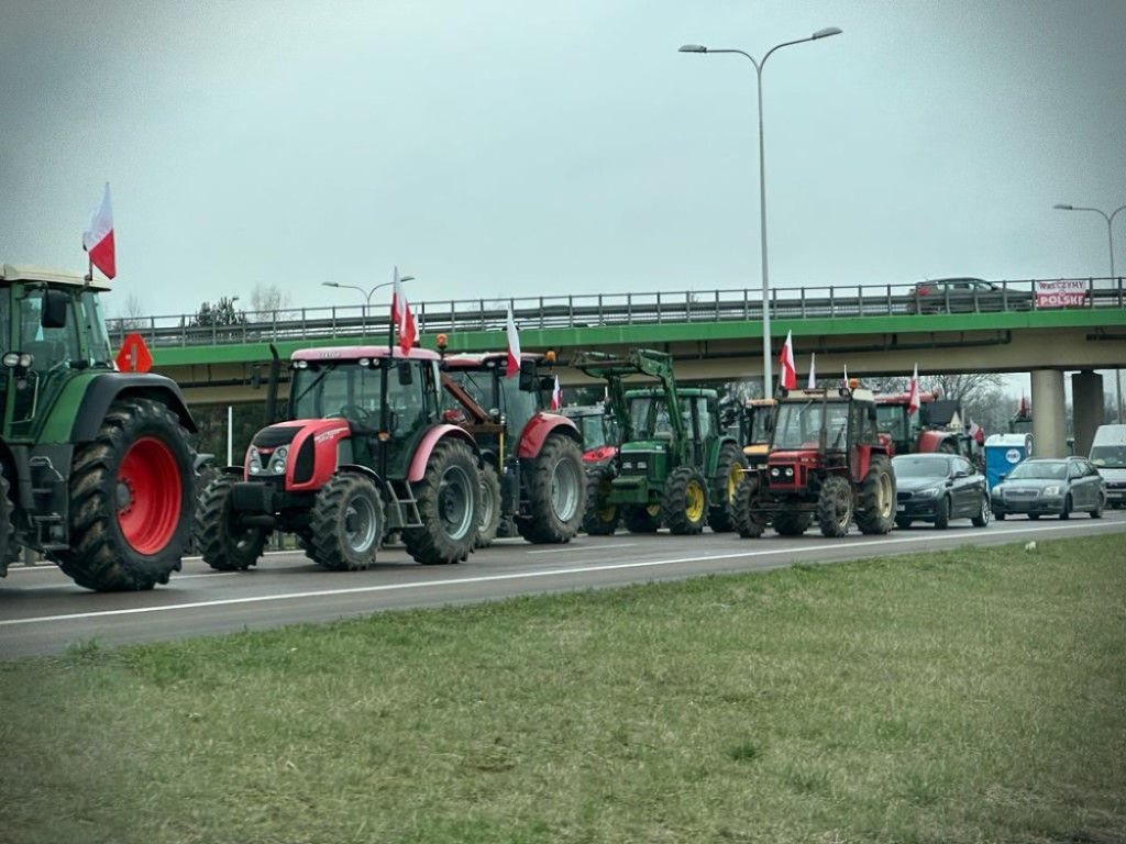 Rolnicze protesty [ZDJĘCIA]