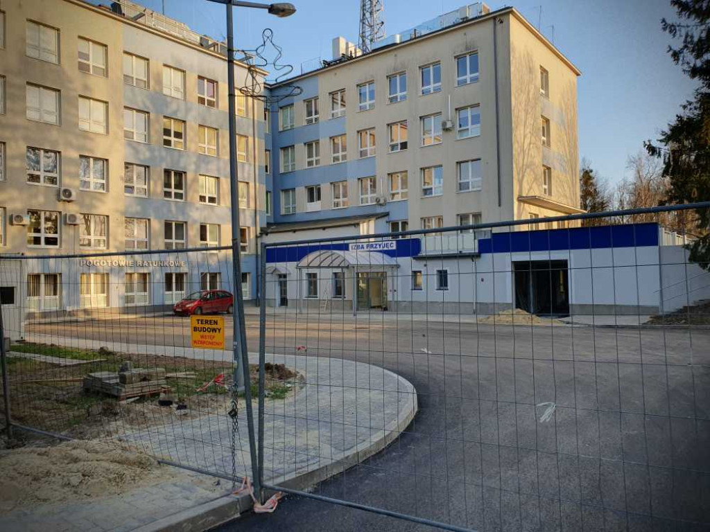 Hrubieszów: Rozbudowa izby przyjęć [ZDJĘCIA]