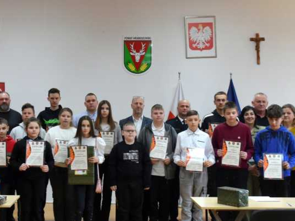 Hrubieszów: Młodzież Zapobiega Pożarom. Oto najlepsi w powiecie [ZDJĘCIA]