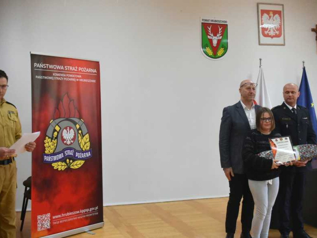 Hrubieszów: Młodzież Zapobiega Pożarom. Oto najlepsi w powiecie [ZDJĘCIA]