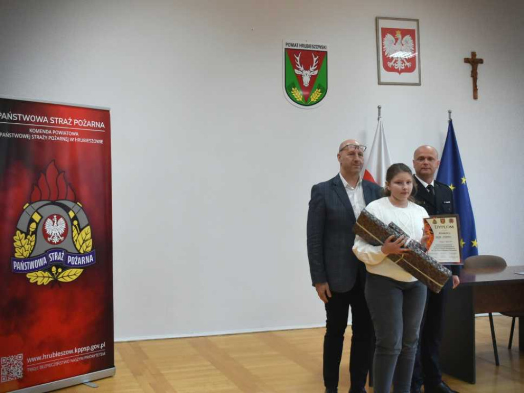 Hrubieszów: Młodzież Zapobiega Pożarom. Oto najlepsi w powiecie [ZDJĘCIA]