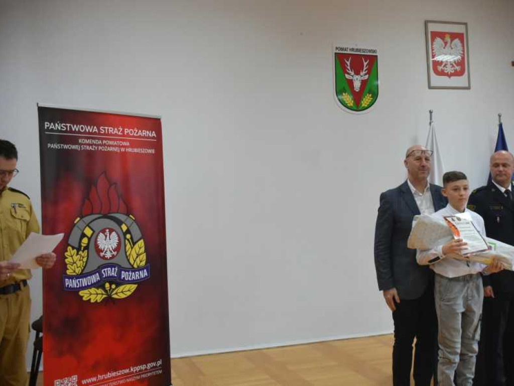 Hrubieszów: Młodzież Zapobiega Pożarom. Oto najlepsi w powiecie [ZDJĘCIA]