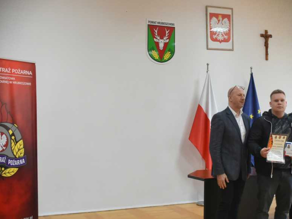 Hrubieszów: Młodzież Zapobiega Pożarom. Oto najlepsi w powiecie [ZDJĘCIA]