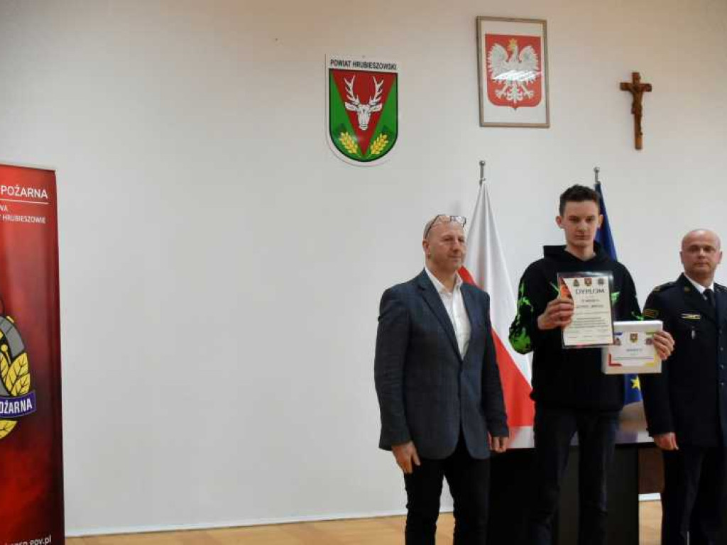 Hrubieszów: Młodzież Zapobiega Pożarom. Oto najlepsi w powiecie [ZDJĘCIA]