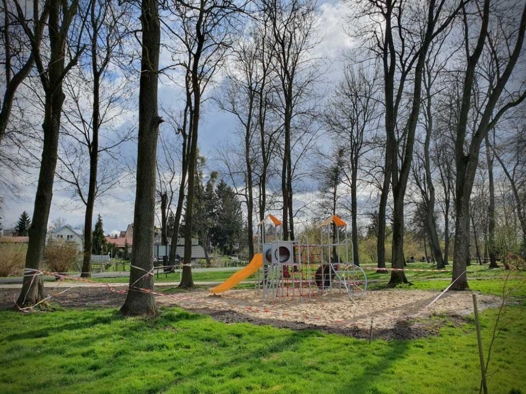 Plac zabaw w Małpim Gaju skończony [ZDJĘCIA]