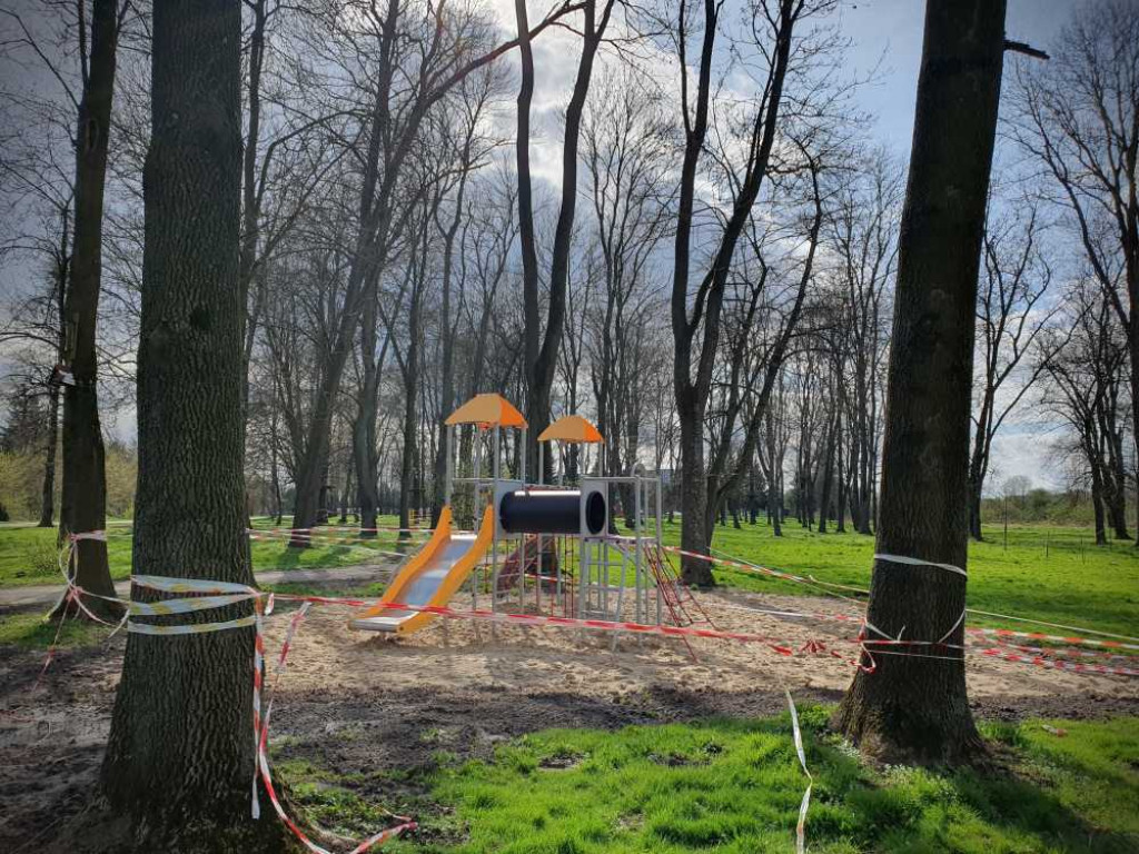 Plac zabaw w Małpim Gaju skończony [ZDJĘCIA]
