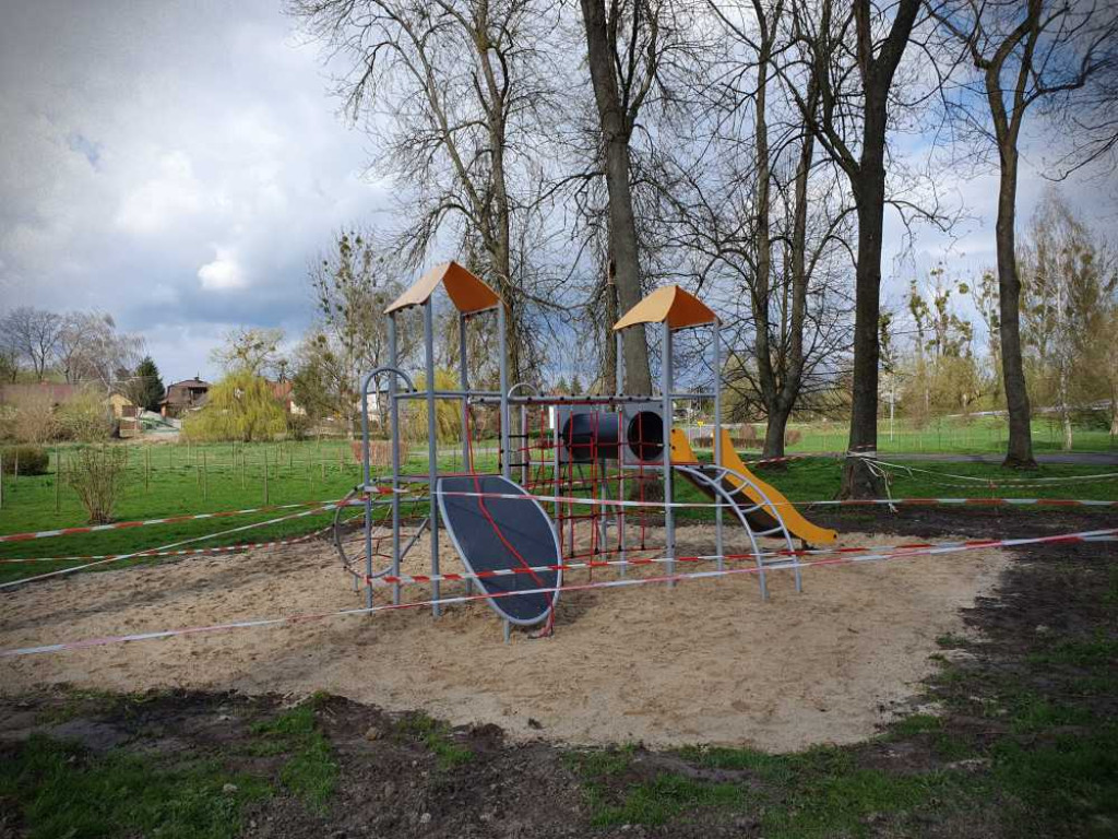 Plac zabaw w Małpim Gaju skończony [ZDJĘCIA]