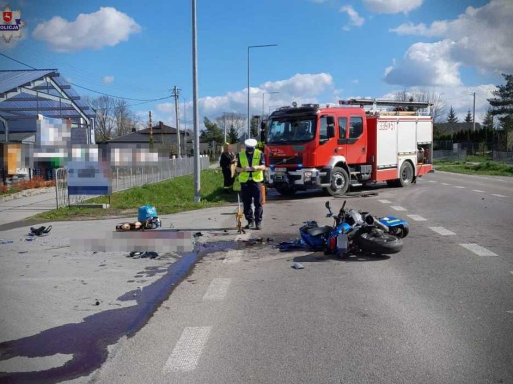 Śmierć motocyklistów [ZDJĘCIA]