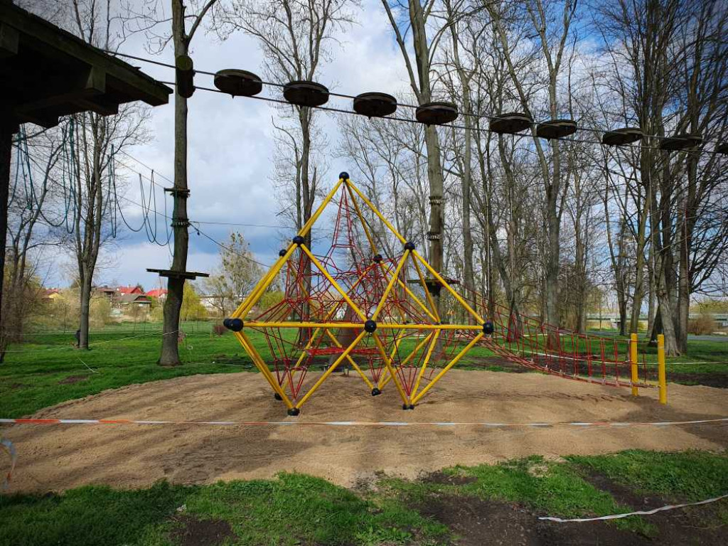 Plac zabaw w Małpim Gaju skończony [ZDJĘCIA]