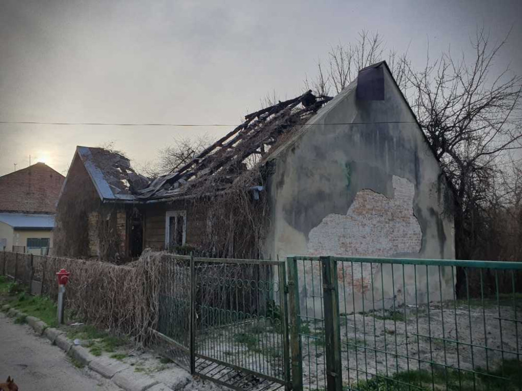Gdzieś w Hrubieszowie... Spalony dom przy ul. Górnej [ZDJĘCIA]