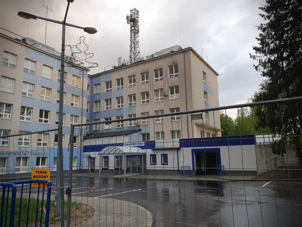 Hrubieszów: Rozbudowa izby przyjęć w szpitalu [ZDJĘCIA]