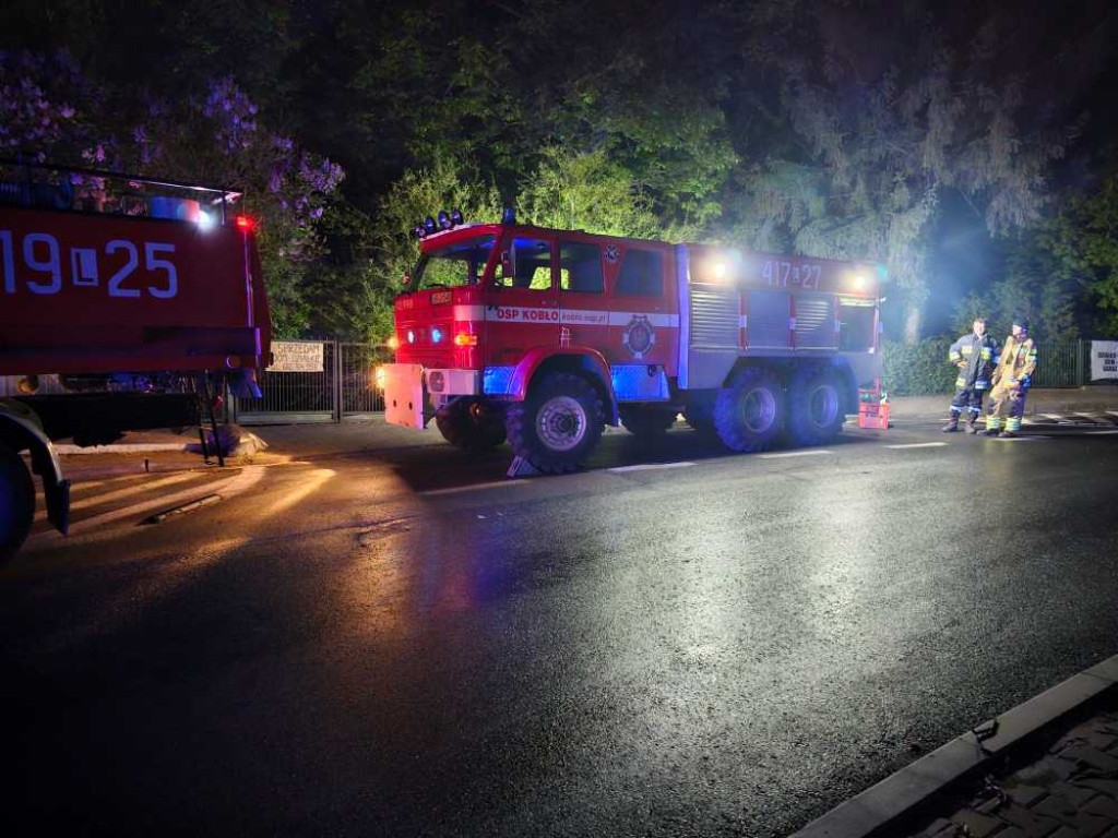 Hrubieszów: Pożar na ul. Kilińskiego [ZDJĘCIA, WIDEO]