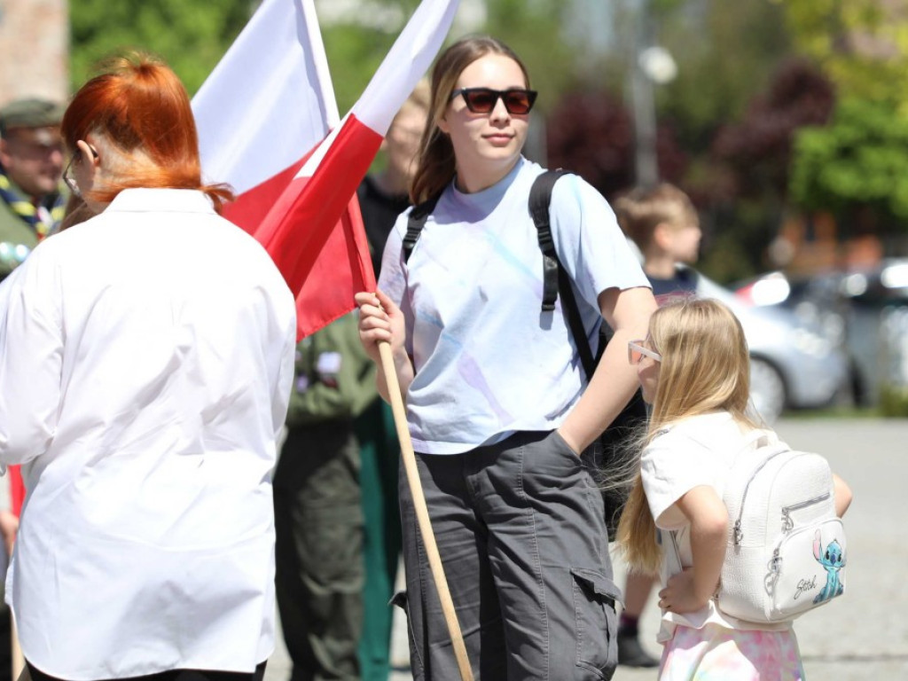 Marsza Flagi w Hrubieszowie [ZDJĘCIA]