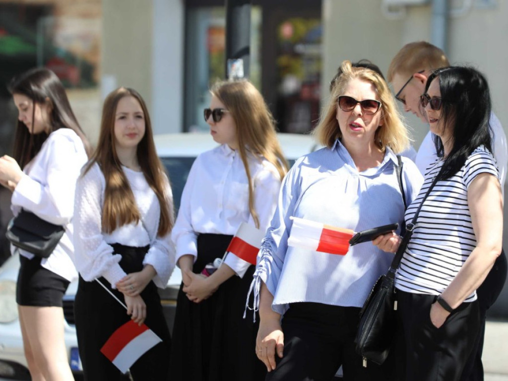 Marsza Flagi w Hrubieszowie [ZDJĘCIA]