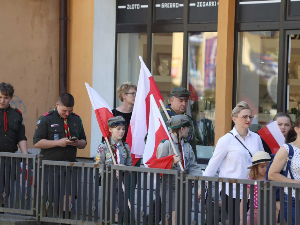 Marsza Flagi w Hrubieszowie [ZDJĘCIA]