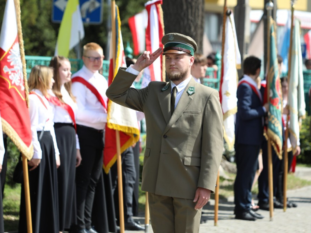 Hrubieszowskie obchody Święta Narodowego Trzeciego Maja [ZDJĘCIA]