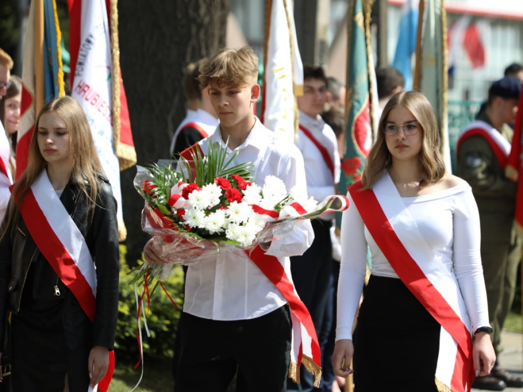 Hrubieszowskie obchody Święta Narodowego Trzeciego Maja [ZDJĘCIA]