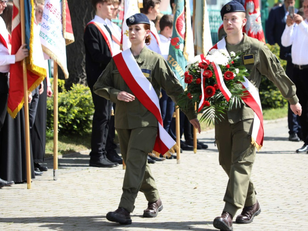 Hrubieszowskie obchody Święta Narodowego Trzeciego Maja [ZDJĘCIA]