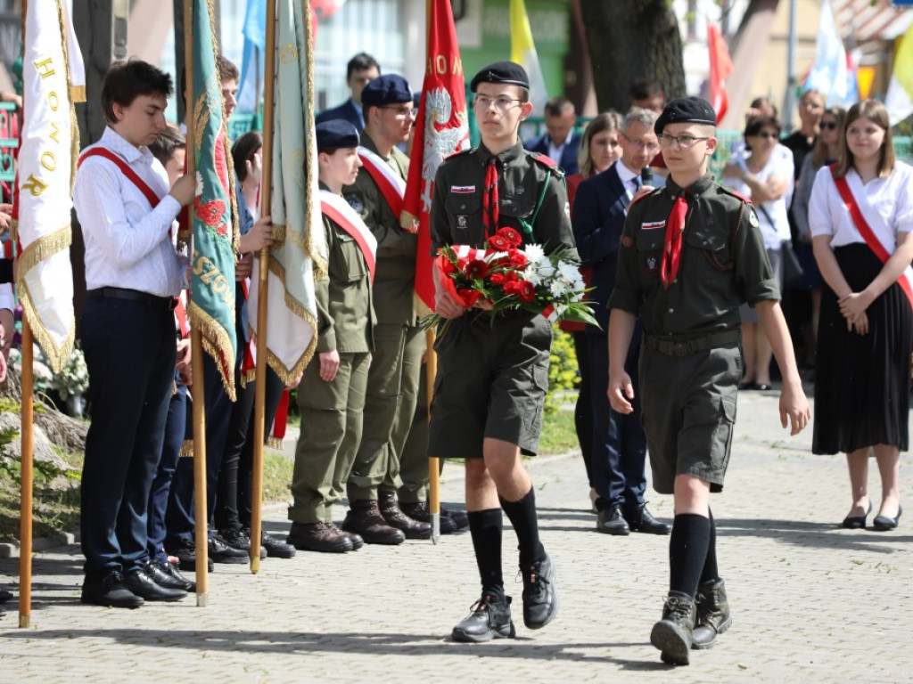 Hrubieszowskie obchody Święta Narodowego Trzeciego Maja [ZDJĘCIA]