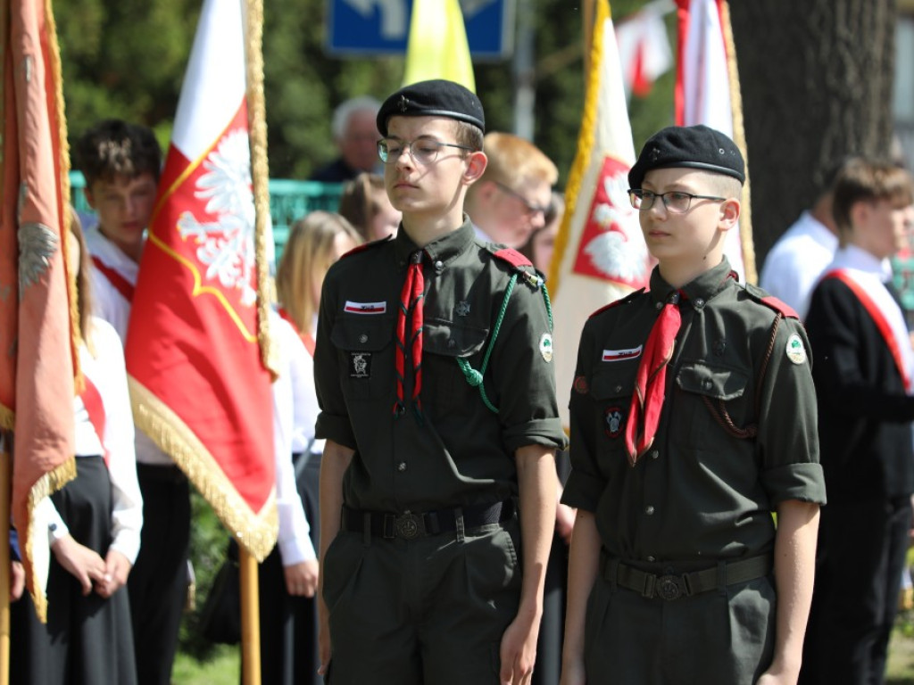 Hrubieszowskie obchody Święta Narodowego Trzeciego Maja [ZDJĘCIA]