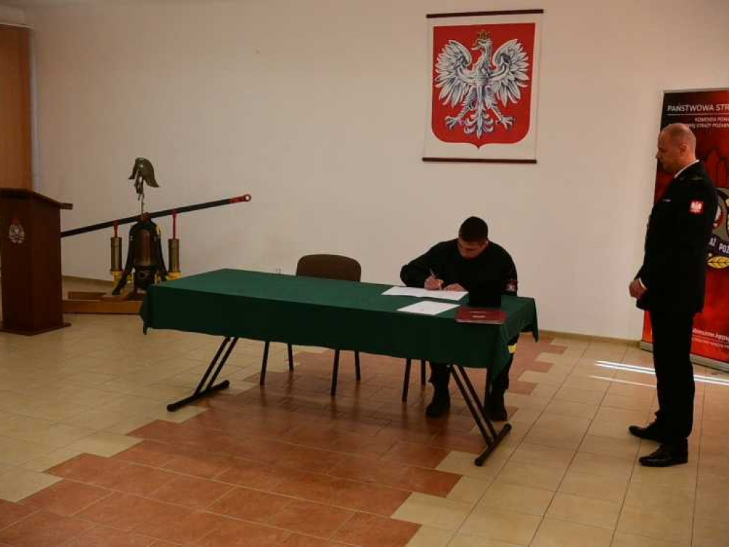 Hrubieszów: Ślubowanie nowych strażaków [ZDJĘCIA]