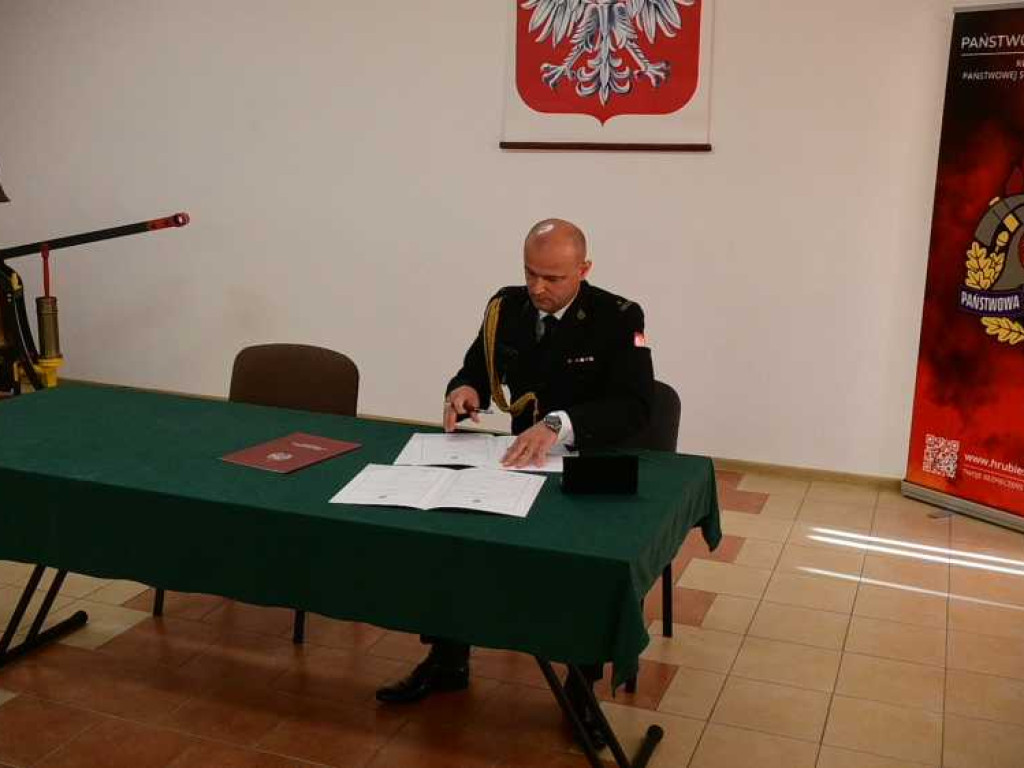 Hrubieszów: Ślubowanie nowych strażaków [ZDJĘCIA]