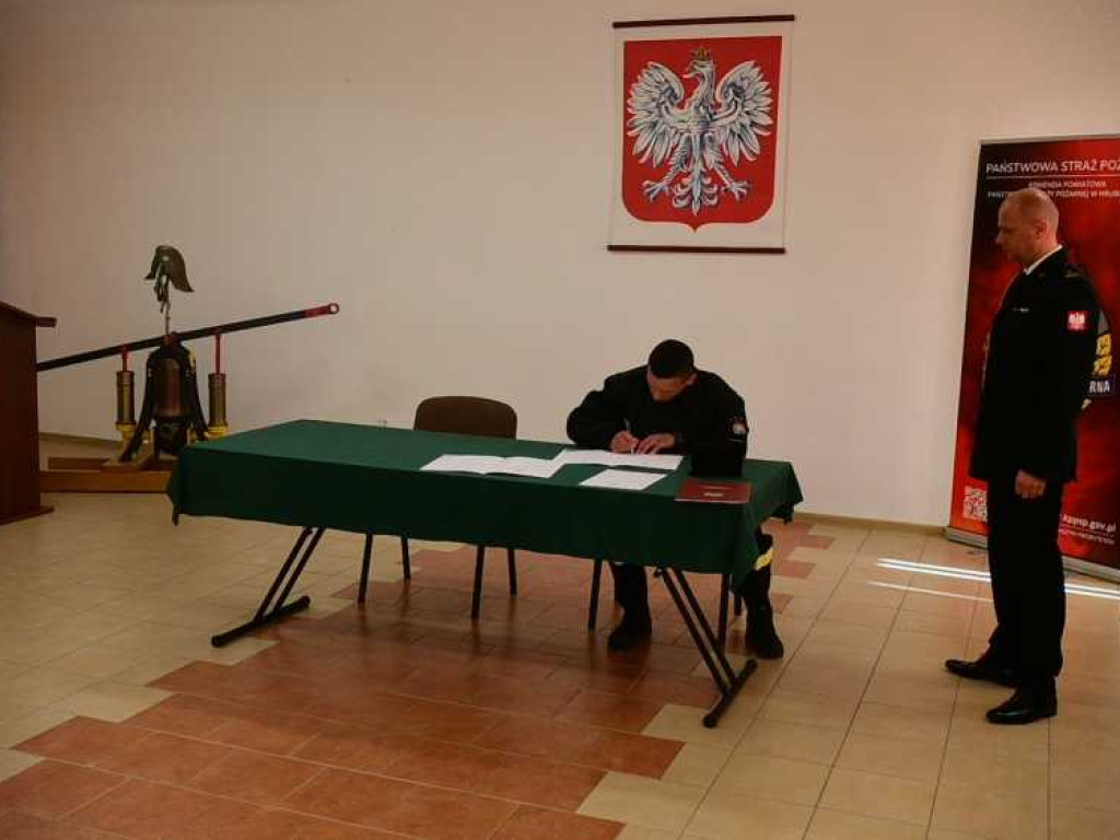 Hrubieszów: Ślubowanie nowych strażaków [ZDJĘCIA]