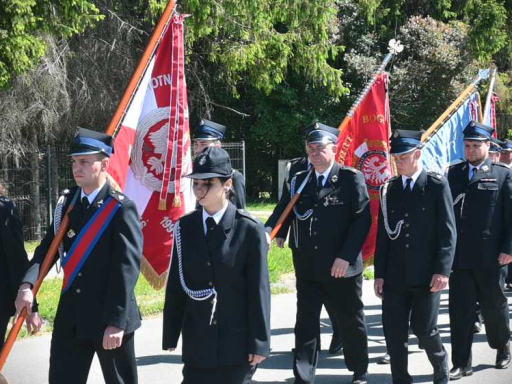 Hrubieszów: Strażacka pielgrzymka do Sanktuarium Matki Bożej Sokalskiej [ZDJĘCIA]