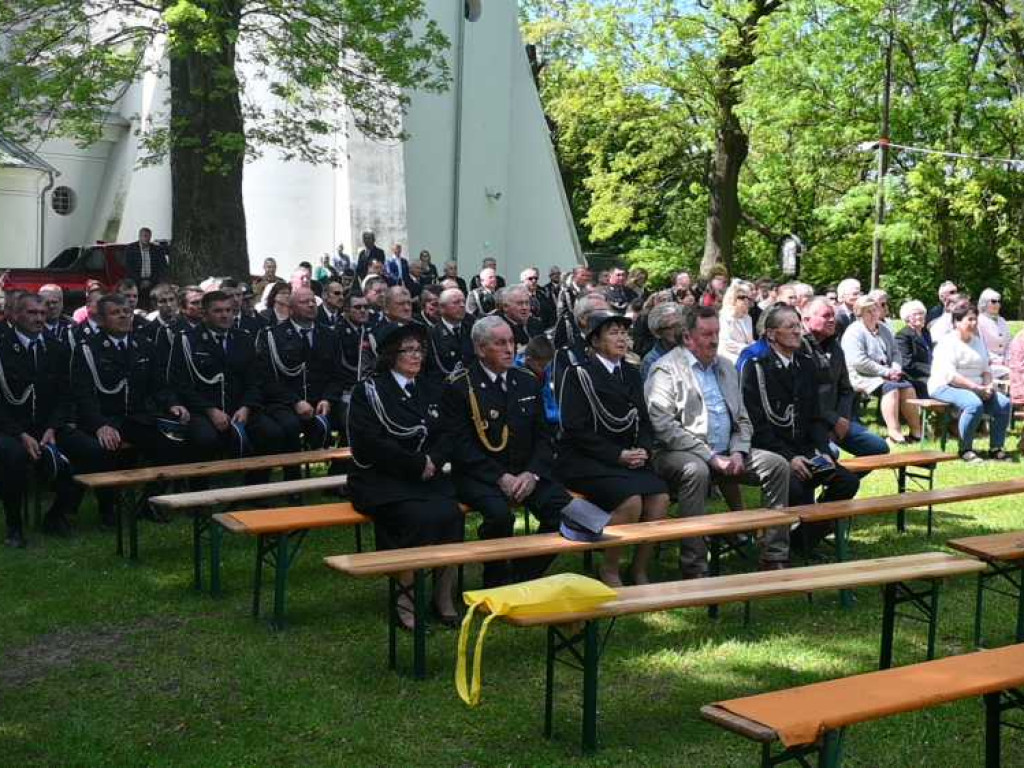 Hrubieszów: Strażacka pielgrzymka do Sanktuarium Matki Bożej Sokalskiej [ZDJĘCIA]