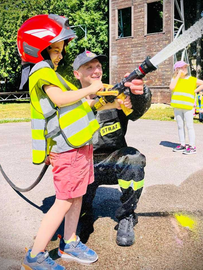 Hrubieszów: Przedszkolaki u strażaków [ZDJĘCIA]
