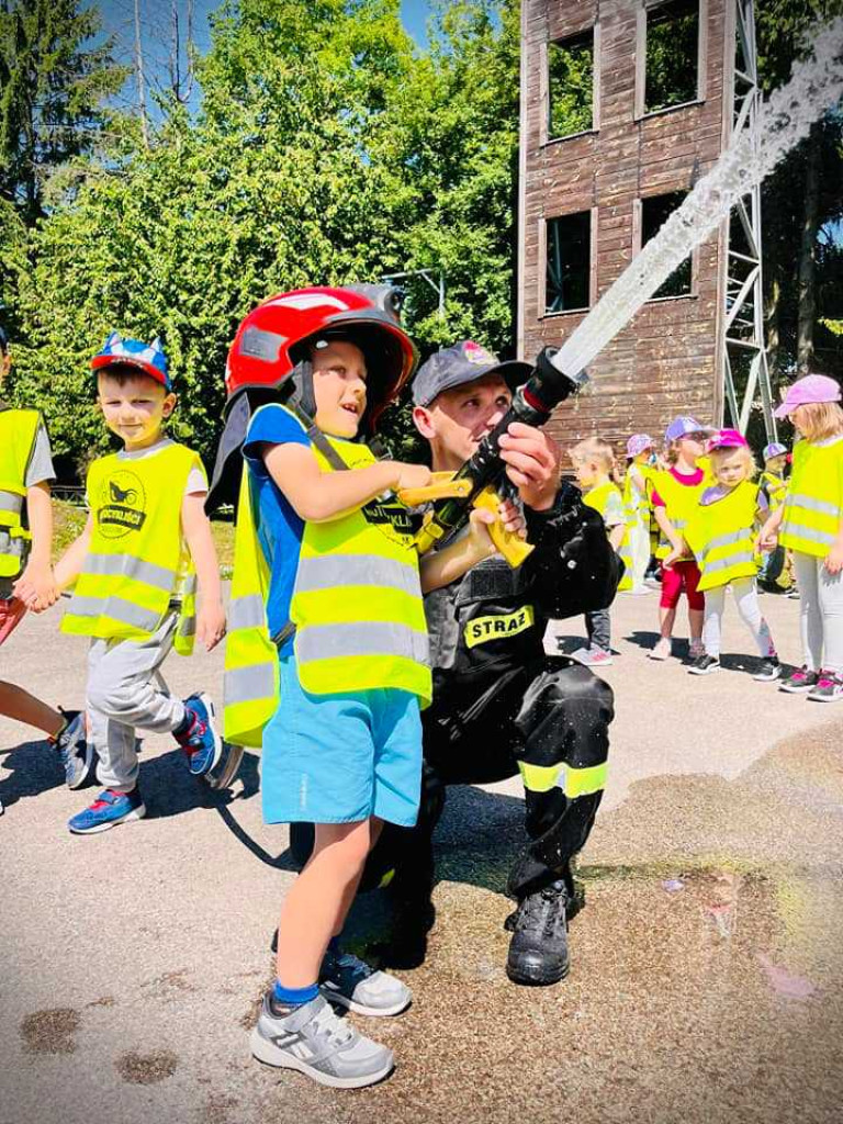 Hrubieszów: Przedszkolaki u strażaków [ZDJĘCIA]