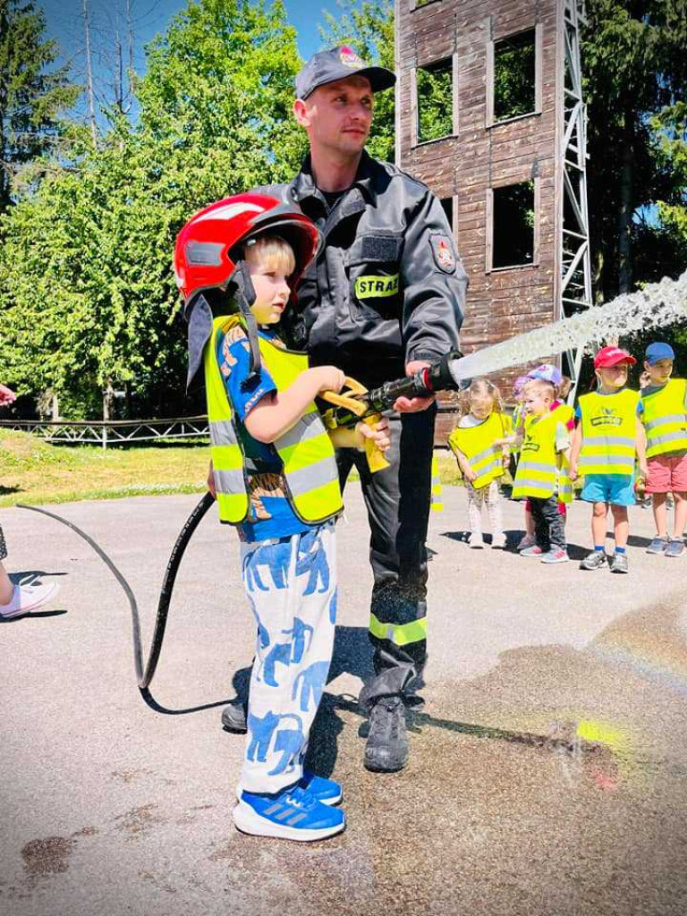 Hrubieszów: Przedszkolaki u strażaków [ZDJĘCIA]