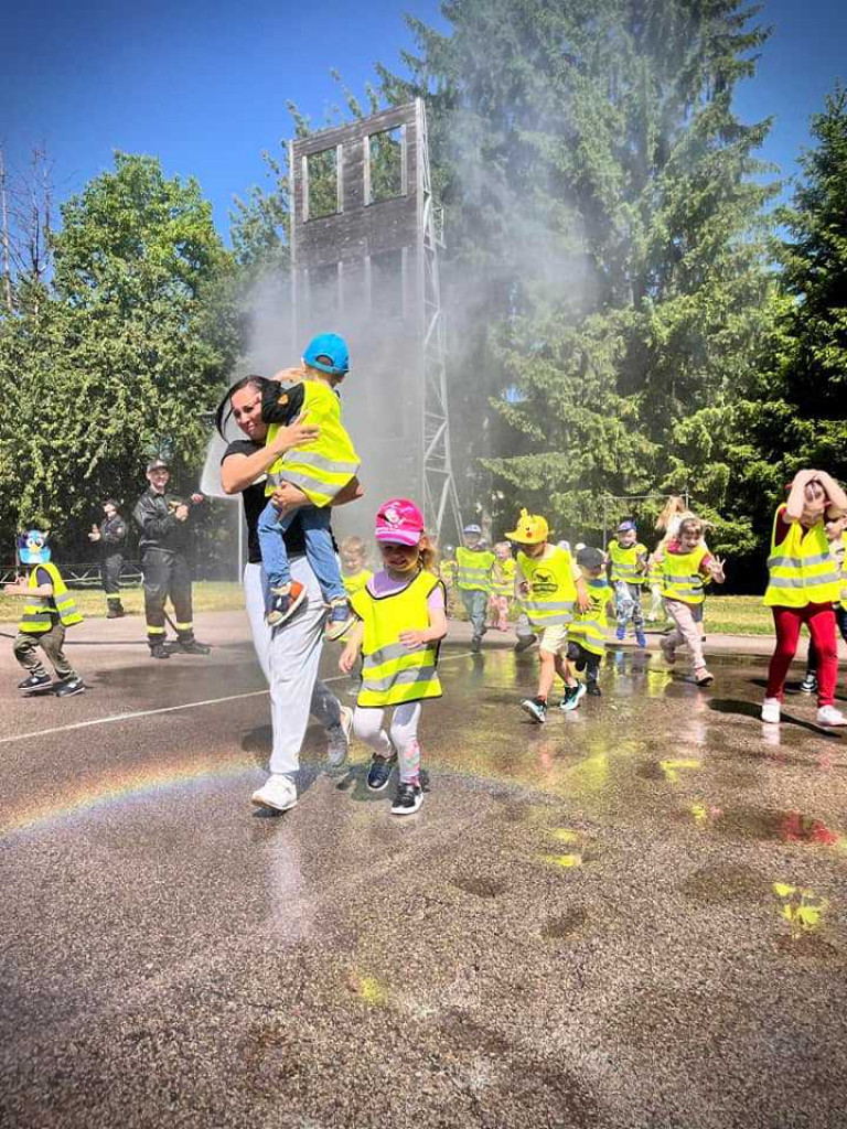 Hrubieszów: Przedszkolaki u strażaków [ZDJĘCIA]
