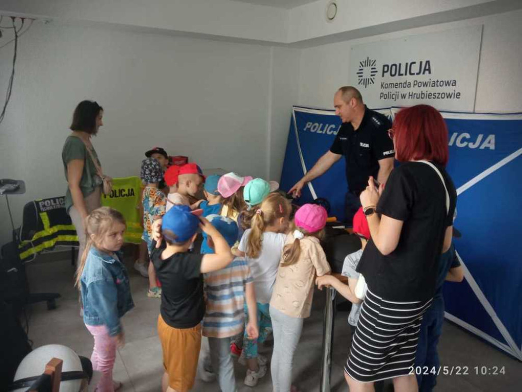 Hrubieszów: Przedszkolaki w komendzie [ZDJĘCIA]