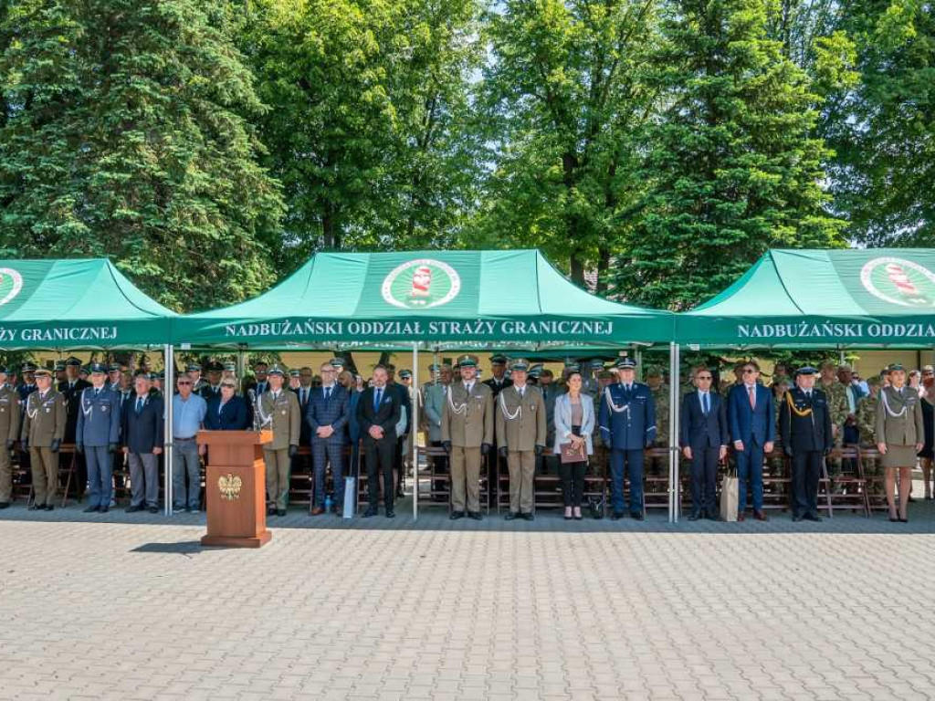 Święto Nadbużańskiego Oddziału Straży Granicznej. Ślubowanie, awanse, odznaczenia [ZDJĘCIA]