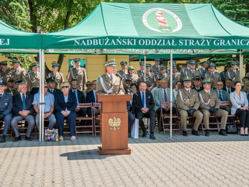 Święto Nadbużańskiego Oddziału Straży Granicznej. Ślubowanie, awanse, odznaczenia [ZDJĘCIA]