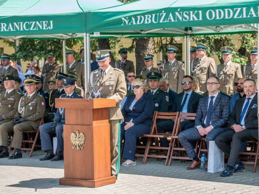 Święto Nadbużańskiego Oddziału Straży Granicznej. Ślubowanie, awanse, odznaczenia [ZDJĘCIA]