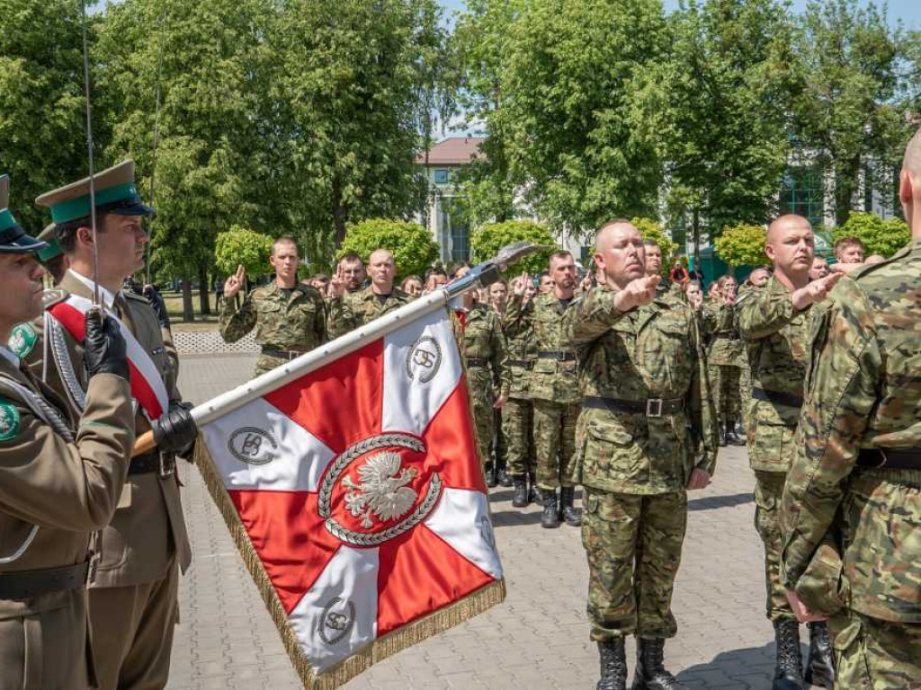 Święto Nadbużańskiego Oddziału Straży Granicznej. Ślubowanie, awanse, odznaczenia [ZDJĘCIA]