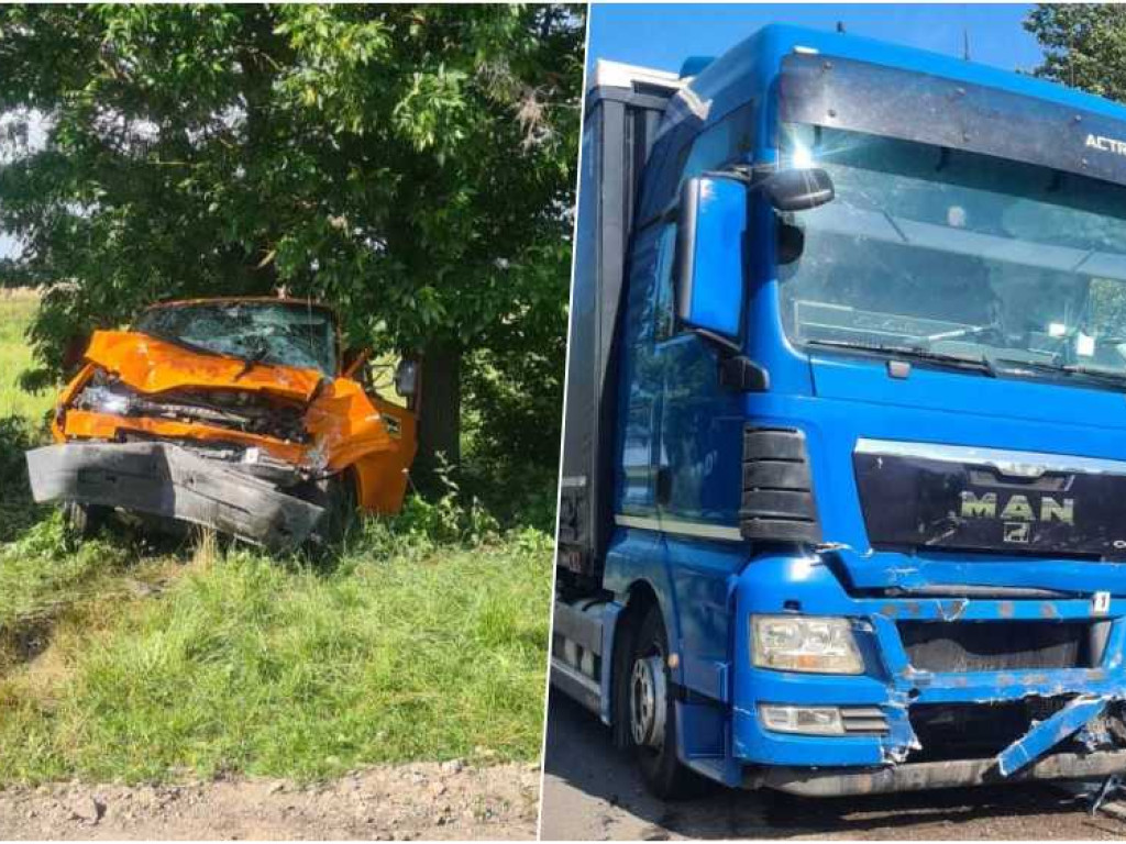 Hrubieszów: Groźny wypadek na Grabowieckiej. 5 osób trafiło do szpitali [ZDJĘCIA]