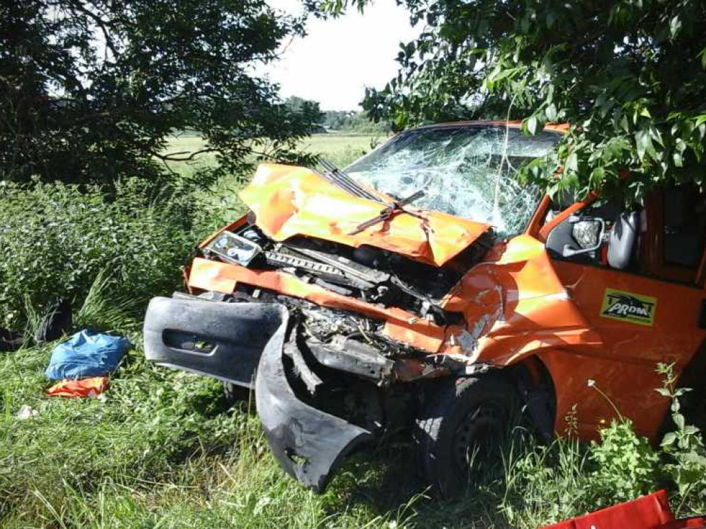 Hrubieszów: Groźny wypadek na Grabowieckiej. 5 osób trafiło do szpitali [ZDJĘCIA]