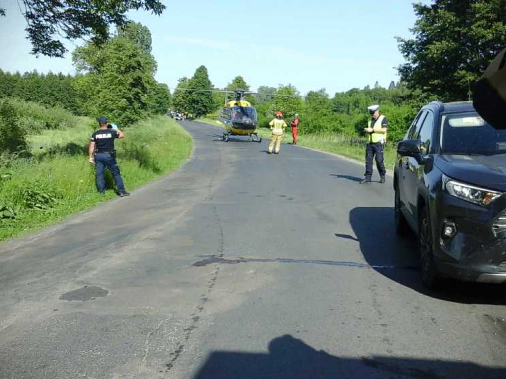 Hrubieszów: Groźny wypadek na Grabowieckiej. 5 osób trafiło do szpitali [ZDJĘCIA]