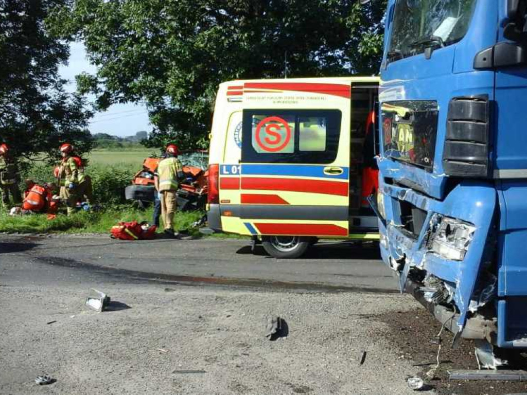 Hrubieszów: Groźny wypadek na Grabowieckiej. 5 osób trafiło do szpitali [ZDJĘCIA]